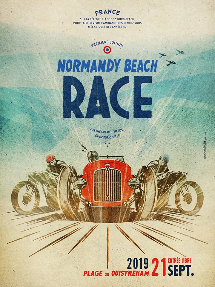 Normandy Beach Race - Plakat