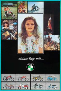 Farbposter Puch M50R, S, DS50, DS50V, R50V, MC50, MV50, Maxi (ca.50x70cm)