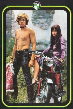 Farbposter Puch M50SE (ca. 50x70 cm)