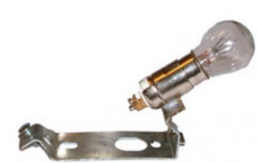 Lampenhalter für 2-Fadenlampe