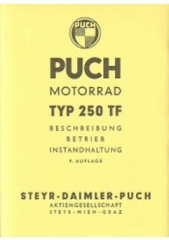 Betriebsanleitung Puch 250 TF