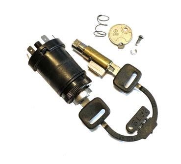 Zündschloß &  Vordergabelschloß - Set