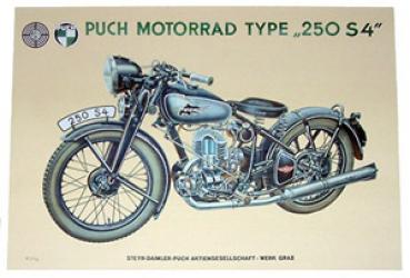 Poster Puch 250 S4 70x50cm