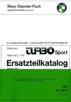 Ersatzteilliste-Motor und Fahrgestell