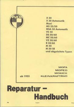 Reparaturhandbuch  (Sehr ausführliche Beschreibungen)