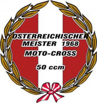 Aufkleber KTM Lorbeerkranz