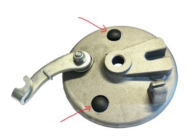Verschlusspfropfen Bremsankerplatte 10mm
