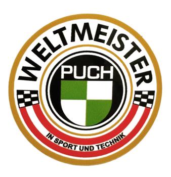 Aufkleber "Weltmeister"
