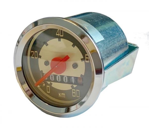 Tachometer VDO Replica, D48, 0-80km/h