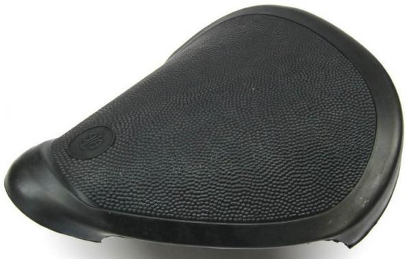 Sattel komplett, mit BTG Decke dunkelgrau (Sattelgestell grau lackiert)