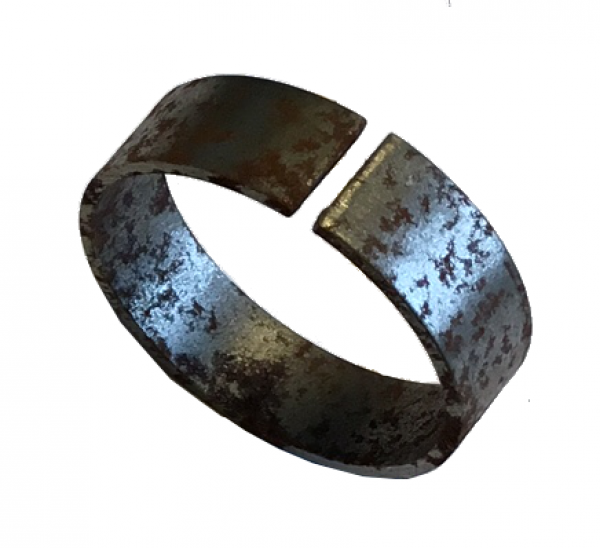 Abstandring auf Kurbelwelle