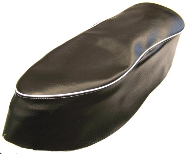 Sitzbanküberzug zum selbst beziehen schwarz/weiss