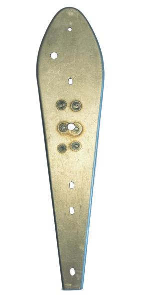 Rücklicht - Nummertafelträger 335mm lang