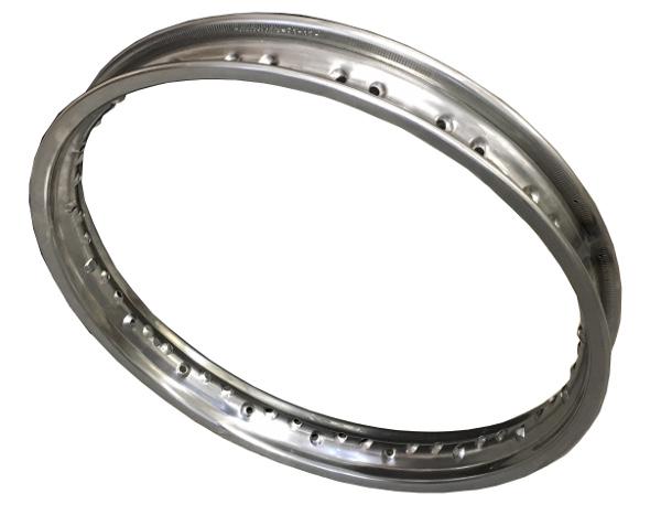 Hinterradfelge, mit 54 Loch, 1,85x19", roh