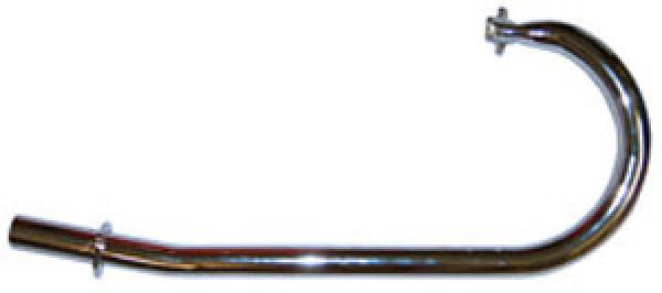 Auspuffkrümmer mit Flansch, verchr.