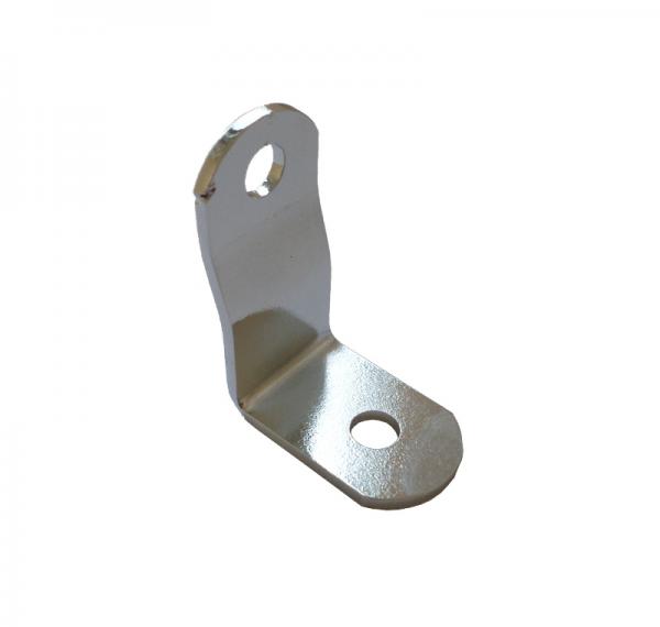 Montagewinkel für Kennzeichenschild chrom