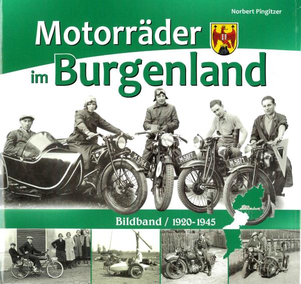 Buch "Motorräder im Burgenland 1920-1945" - N. Pingitzer