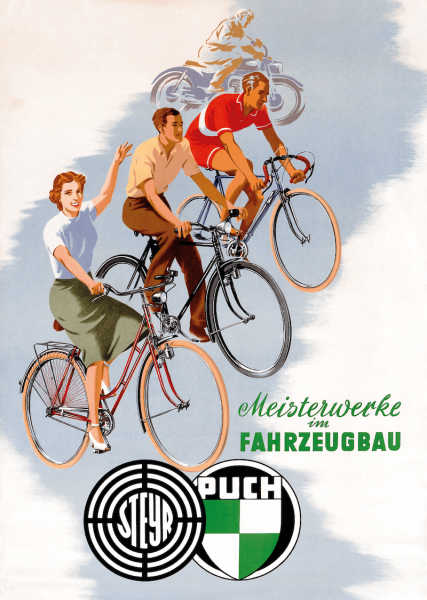 Farbposter Puch Meisterwerke im Fahrzeugbau (ca.50x70cm)
