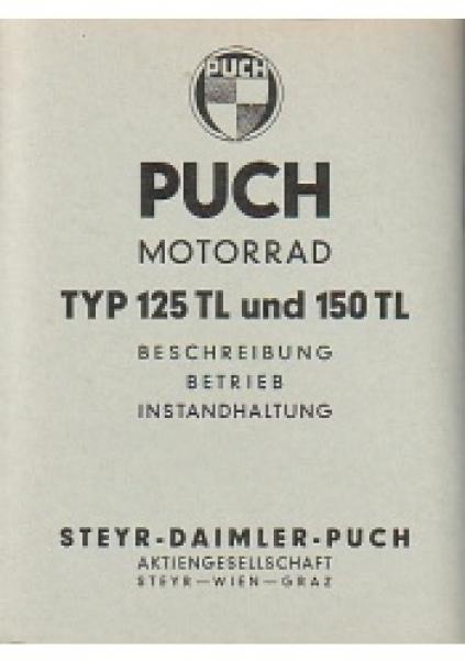 Betriebsanleitung Puch 125/150 TL