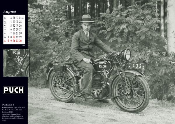 Puch Kalender 2026