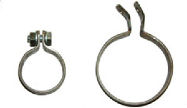 Auspufftopfschellenset, roh