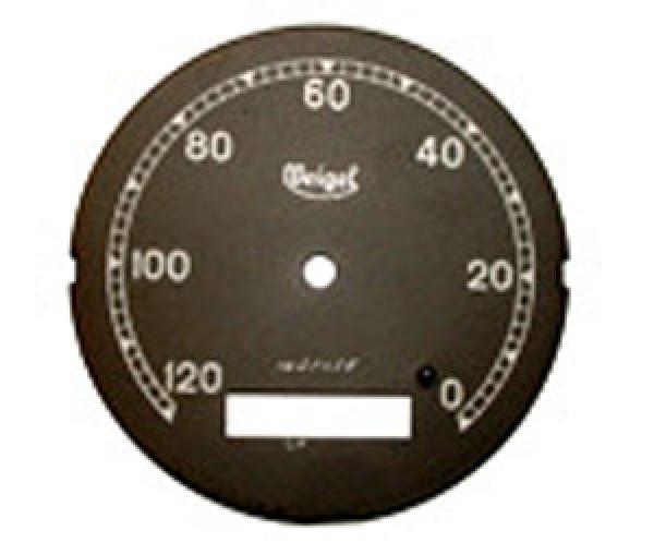 Tachoziffernblatt (0-120 km/h) Veigel Tacho