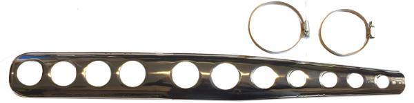 Auspuffverkleidung (Hitzeschutzgitter Auspuff) Niro