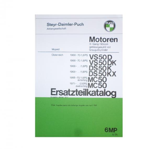 Ersatzteilliste Motor 3-Gang