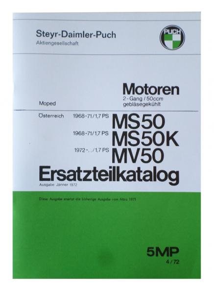Ersatzteilbuch Motor 2-Gang