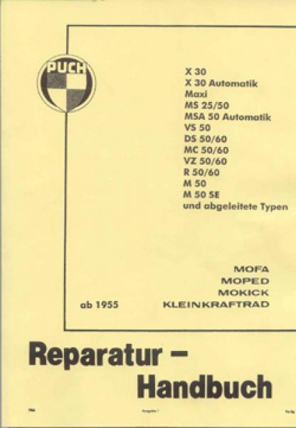Reparaturhandbuch  (Sehr ausführliche Beschreibungen)