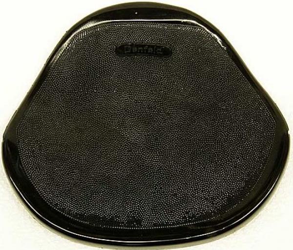 Satteldecke Denfeld (Plastik), schwarz