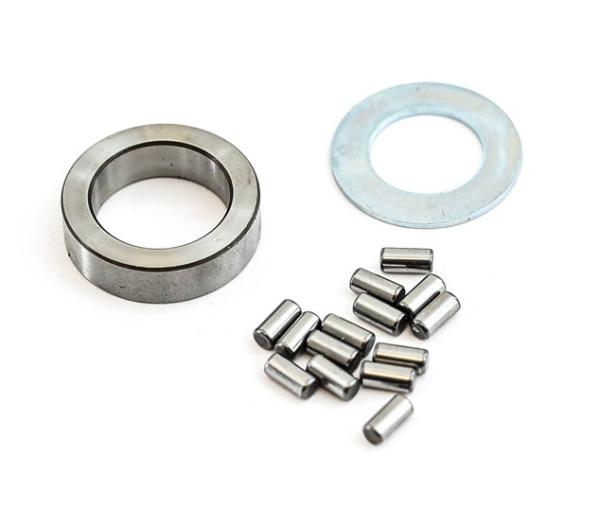 Rollenlaufring 28/19,4/7,5 inkl. Rollen (3,5x7,5) und Anlaufscheibe