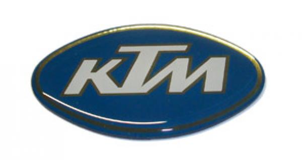 Emblem "KTM" 60x35mm