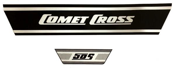 Seitendeckelaufkleber (Garnitur) für beide Seiten