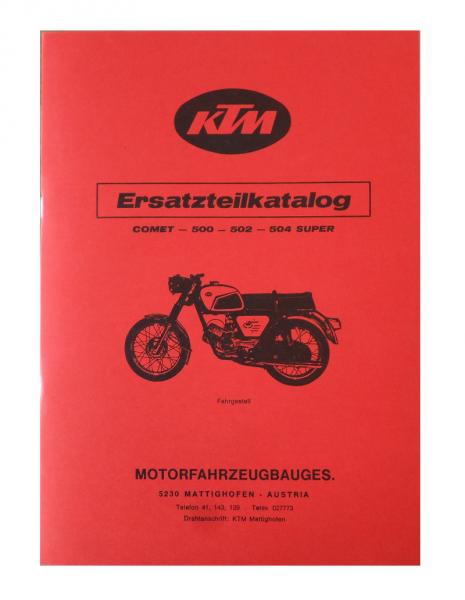 Ersatzteilbuch Fahrgestell