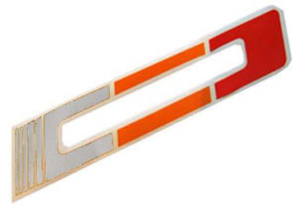 Tankaufklebersatz (links u. rechts)