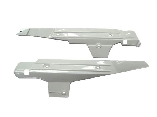 Kettenschutz Set grau, links & rechts