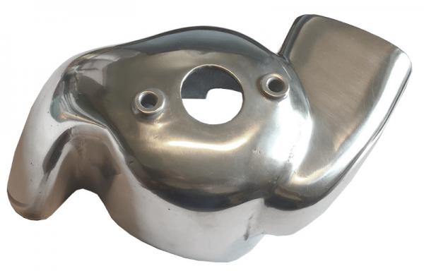 Gebläsehaube, neu - mit Luftleitblech