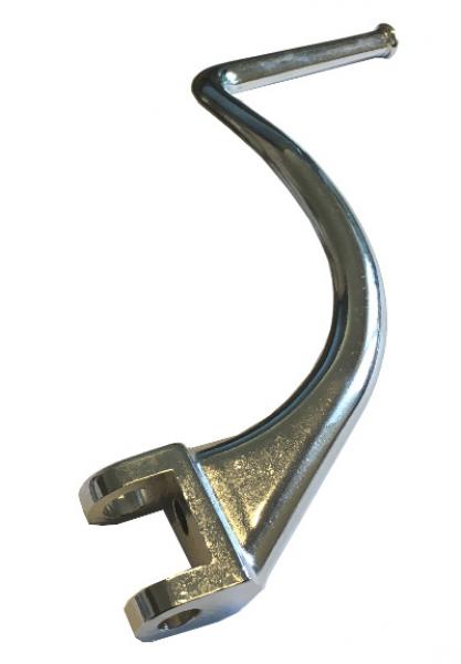 Kickstarterhebel, verchromt