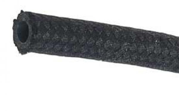 Gewebebenzinschlauch 5mm, schwarz