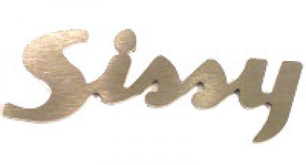 Emblem, Schriftzug "Sissy"