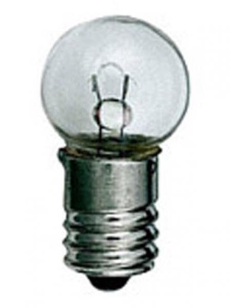 Rücklichtlampe geschraubt, 6V/4W